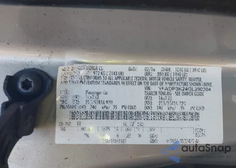 2016 Ford Focus Se из США, поврежденный, VIN 1FADP3K24GL290304